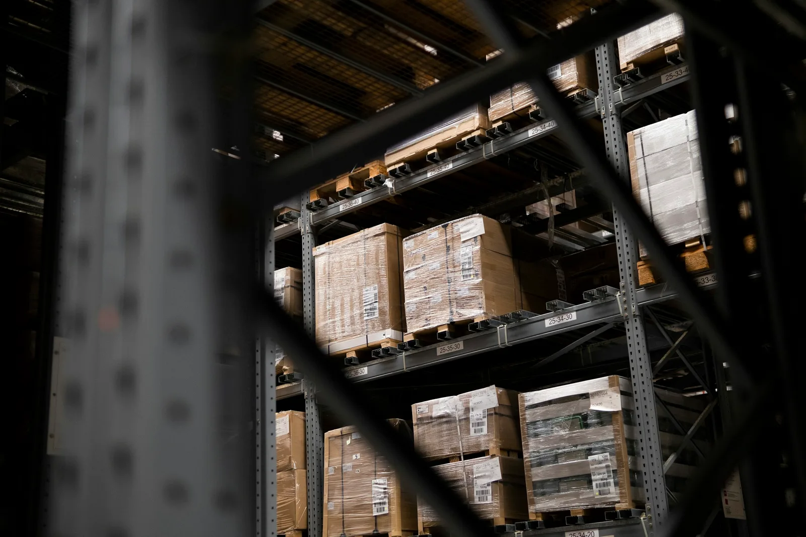 Inventory managed through AGABLINK, staged for delivery